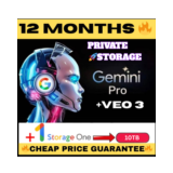 Google Gemini Pro🔥10 ТБ личного хранилища🚀12 месяцев