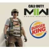 COD MW II Burger Town Operator Skin 1h 2XP Boost