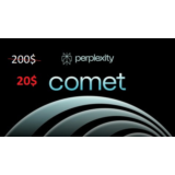 Инвайт в Comet Browser от Perplexity за 200$