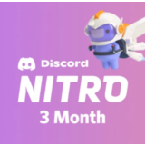 Discord Nitro — 3-месячная пробная версия + 2-кратный б