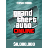 GTA V ONLINE: ДЕНЕЖНАЯ КАРТА  АКУЛА МЕГАЛОДОНА8 000,000