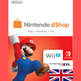 NINTENDO UK 50 GBP КАРТА ПОПОЛНЕНИЯ ВЕЛИКОБРИТАНИЯ