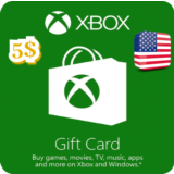 КАРТА ПОПОЛНЕНИЯ БАЛАНСА XBOX 5 USD США