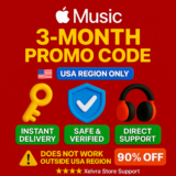 🇺🇸 Apple Music 3 Месяца США 🔑 Мгновенная доставка 🚀