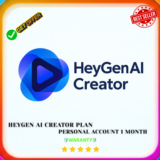 Персональный аккаунт HeyGen AI Creator на 1 месяц