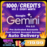 Gemini AI Pro 12 Months Flow VEO 3 + 2TB Auto Deliver🔥