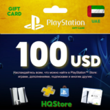 Подарочная карта PlayStation Network (PSN) 100 USD ОАЭ