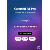 Google Gemini AI Pro+One 1-2-12 месяцев Veo 3+2TB