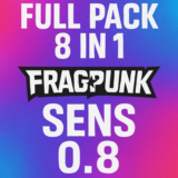 FULL PACK 8 in 1 RAZЕR FragPunk сенса - 0.8