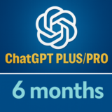 ChatGPT PLUS 6 месяц 75$ 5 × Sora × БЕЗ ВХОДА × БЕЗ ко