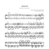 Ноты Animenz - Unravel - Tokyo Ghoul OP