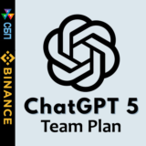 ChatGPT 5 Team Plan invite on you Email 30 Days + Bonus