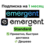 Подписка Emergent AI | Standard на 1 месяц