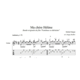 Ma Chere Helene ( из фильма Фантомас) ноты для гитары