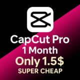 CapCut Pro – Личный аккаунт на 1 месяц