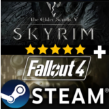 THE ELDER SCROLLS V: SKYRIM + FALLOUT 4 + ИГРЫ・STEAM・PC