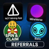 📲РЕФЕРАЛЫ👥 | Mineverse/Balls/NOT/Spin&Claim