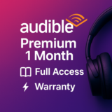 Audible Premium 1 Месяц 📚 Полный доступ 🚀 Гарантия