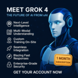 🚀 Подписка на 1 месяц Grok 4 — Будущее ИИ🤖✨