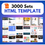 3000+ Премиальный набор шаблонов HTML, CSS и JS