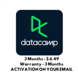 Гарантия на премиум-аккаунт DataCamp на 3 месяца