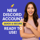 Discord | личный новый аккаунт | Быстро