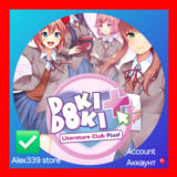 🔴Epic✅Doki Doki Literature Club Plus! аккаунт+почта💜