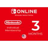 Nintendo Switch Online – 3 месяца (США)