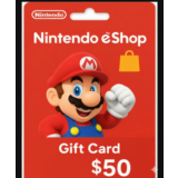 Подарочная карта Nintendo eShop (США) – 50 долларов
