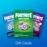 Fortnite – подарочная карта на 1000–13500 В-баксов
