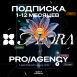 FLORA AI ПОДПИСКА PRO/AGENCY 1-12 М.