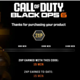 2XP 15 Min COD 6
