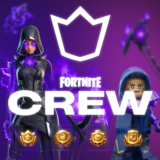 FORTNITE CREW 1 МЕСЯЦ БОЕВОЙ ПРОПУСК +1000 VB