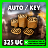 24/7 АВТО | 325 UC КЛЮЧ | PUBG Mobile GLOBAL