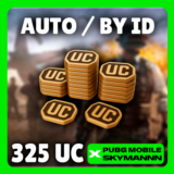 24/7 АВТО | 325 UC ПО ID | PUBG Mobile GLOBAL
