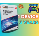 BitDefender Antivirus Plus 1 ПК, ключ на 3 года