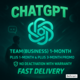 ChatGPT 5 Team 1 месяц / Плюс 1 месяца / МГНОВЕННО