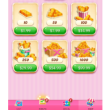 Пополнение золотых слитков Candy Crush Saga со скидками