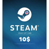 КОД ПОДАРОЧНОЙ КАРТЫ STEAM (США) 10$
