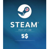 КОД ПОДАРОЧНОЙ КАРТЫ STEAM (США) 5$