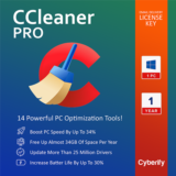 CCleaner Professional 2025 – ключ Windows на 1 год