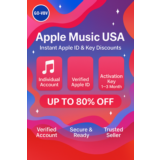 Apple Music США или ключ |Apple ID США Подтверждённый🚀