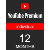 Подписка YouTube Premium на 1 год (глобальная)