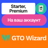 🃏GTO Wizard | Starter, Premium | Месяц | На ваш акк