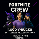 Fortnite Crew – Ежемесячная подписка