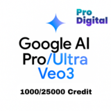Gemini AI Pro/Ultra 1000/25000 Credit Flow Veo3 1 месяц