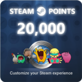 [20000] 20k Steam Points | Стим ОЧКИ + 2000 Подарок