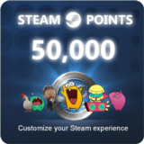 [50000] 50k Steam Points | Стим ОЧКИ + 5000 Подарок