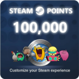 [100000] 100k Steam Points | Стим ОЧКИ + 10000 Подарок