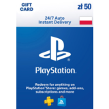 Подарочная карта PlayStation Network 50 PLN (Польша)
